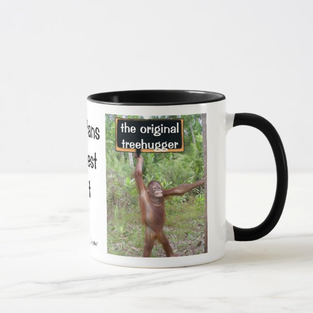 Mug Orang-outan Treehugger (Droite)