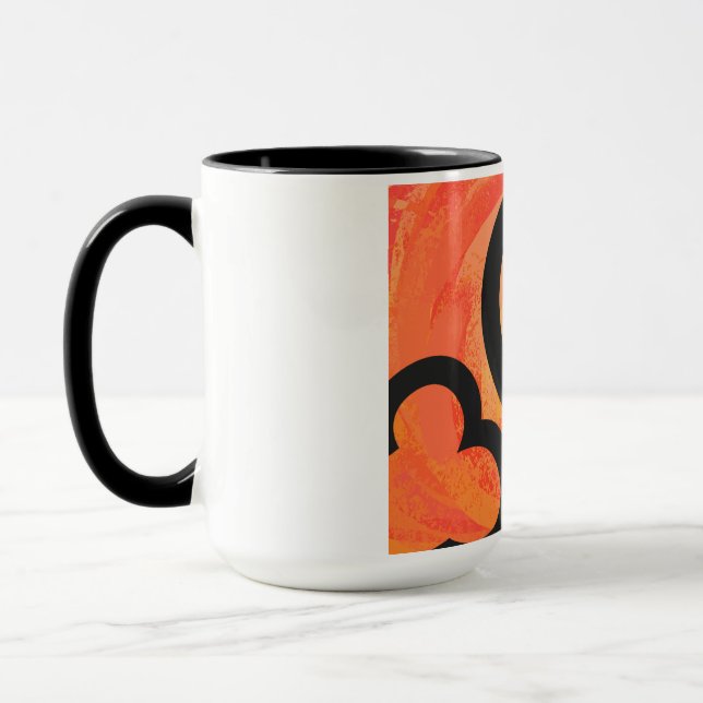 Mug Orange 30 décades Anniversaire (Gauche)