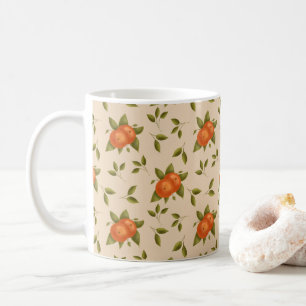 Mug Orange botanique de citrus d'été