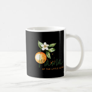 Mug Orange Citrus Little Cutie Baby Shower Maman à Ven