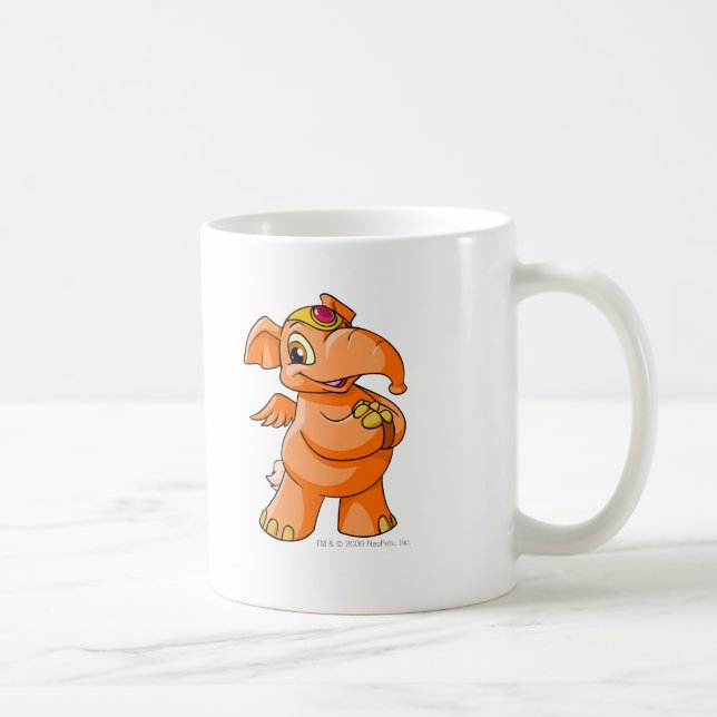 Mug Orange d'Elephante (Droite)