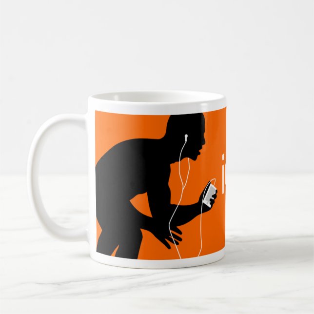 Mug orange d'iGrapple (Gauche)