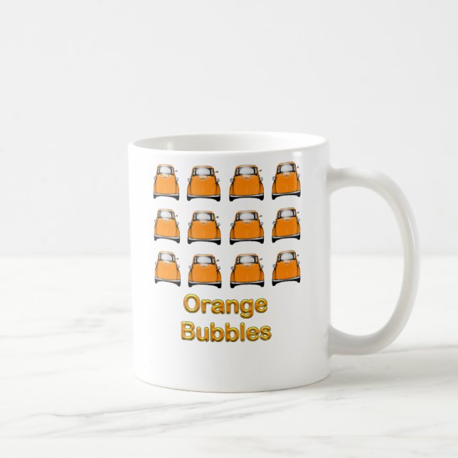 Mug orange d'isetta (Droite)