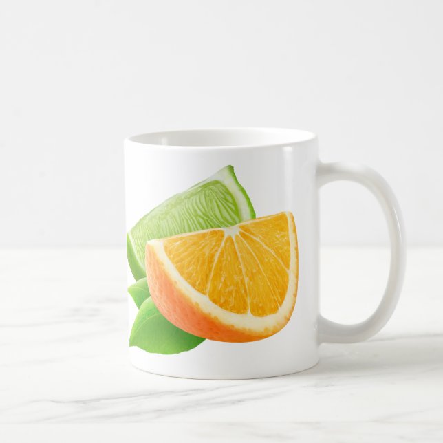 Mug Orange et chaux (Droite)