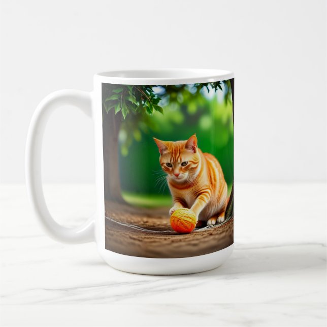 Mug Orange Kitty (Gauche)