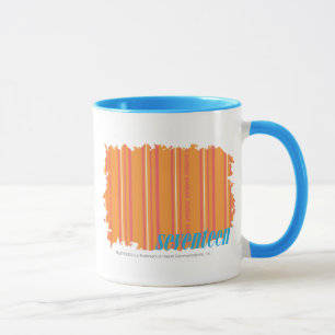 Mug Orange mince 2 de rayures