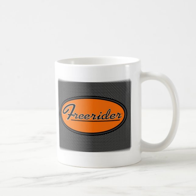 Mug Orange PARASITAIRE sur le chrome (Droite)