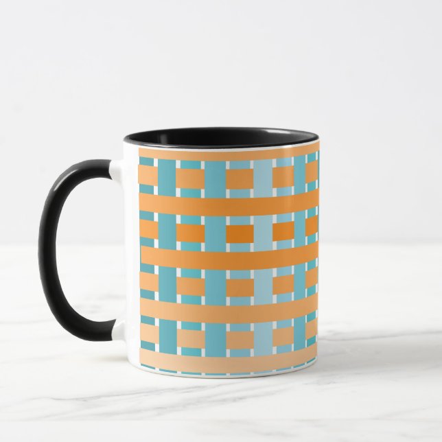 Mug Orange plaqué dégradé (Gauche)