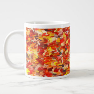 Mug Orange Swirl 20oz