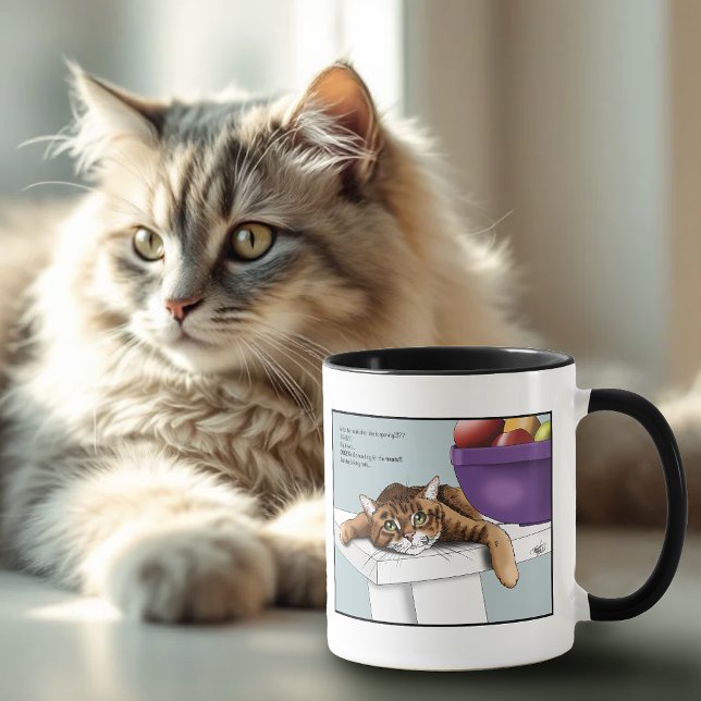 Mug Orange Tabby Cute Traitements (Créateur téléchargé)