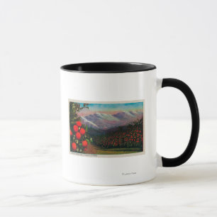 Mug Orangeraie de colline dans le WinterState