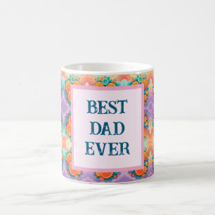 Mug Oranges colorées avec le meilleur papa jamais