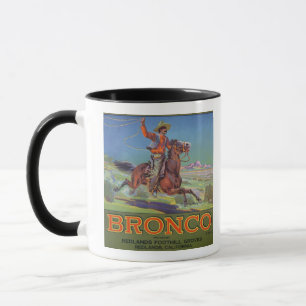 Mug "Oranges de Bronco", c.1900 (litho de couleur)