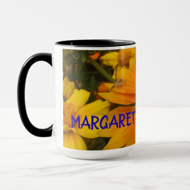Mug Oranges et citrons Blanketflower avec araignée de  (Gauche)