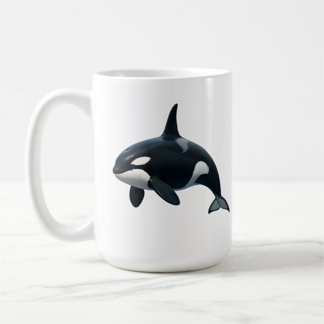 Mug Orca en mouvement (Gauche)