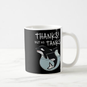 Mug Orca gratuit Sauver les baleines Critique sociale