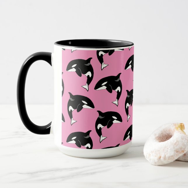 Mug Orca Killer Whale (Avec donut)