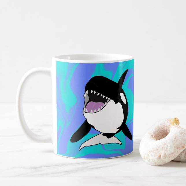 Mug Orca Killer Whale (Avec donut)
