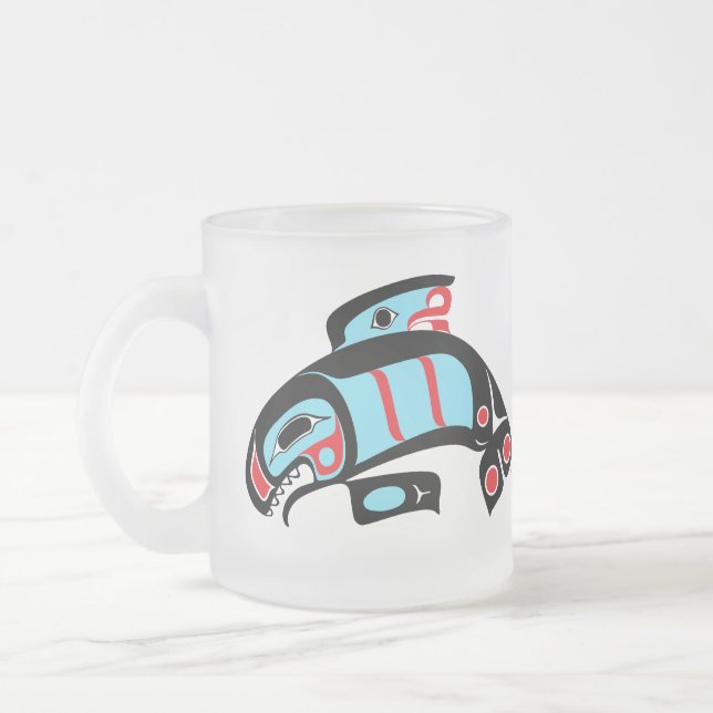 Mug - Orca Killer Whales Design (Gauche)