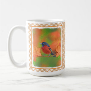 Mug Orchard Oriole Songbird Peinture Oiseau original