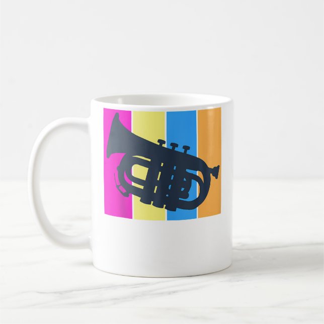 Mug Orchestre de cuivres de fanfare à mélophone (Gauche)