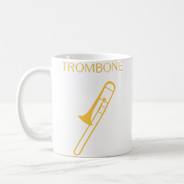 Mug Orchestre symphonique de trombone de groupe de tro (Gauche)