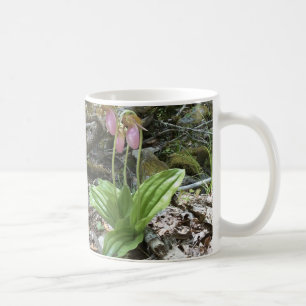 Mug Orchidée à glissière rose