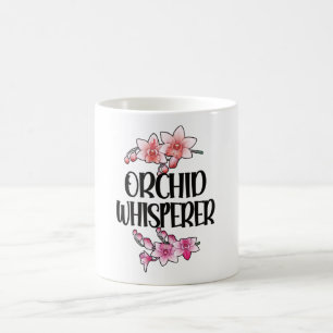 Mug Orchidée Plante de l'orchidée de Whisperer