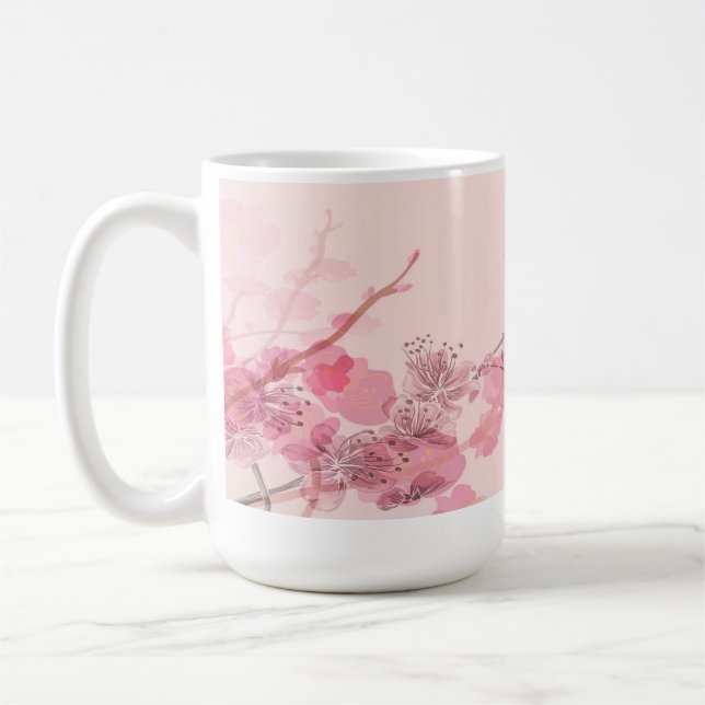 Mug Orchidée rose (Gauche)