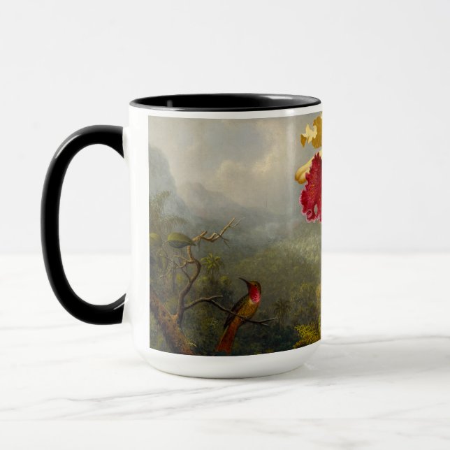 Mug Orchidées et colibri Heade (Gauche)