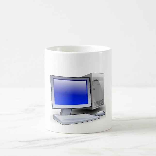 Mug Ordinateur de bureau (Centre)