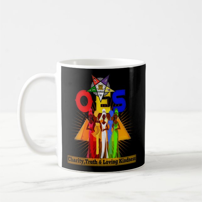 Mug Ordre De L'Étoile Orientale Oes Ring Diva Soeur'S  (Gauche)
