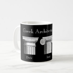 Mug Ordres architecturaux grecs : Capitales de colonne