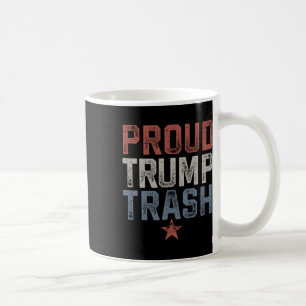 Mug Ordures Trump Trash Trump 2024 Vintage Fier Trump