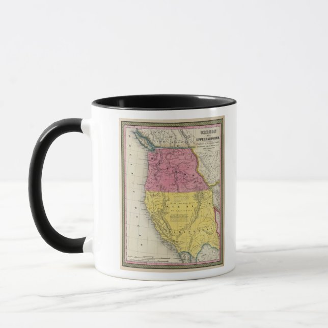 Mug Oregon et Haute-Californie (Gauche)