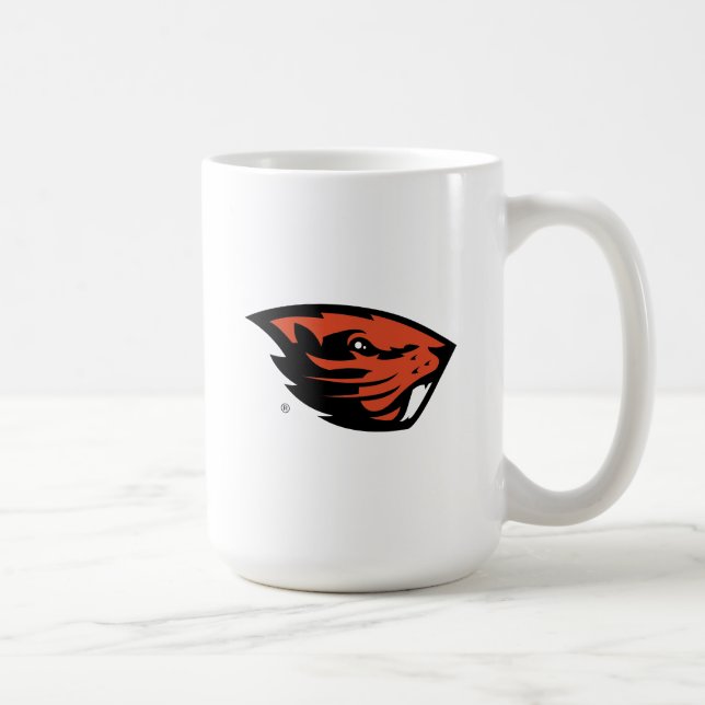 Mug Oregon State Beavers | Tête de castor (Droite)