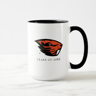 Mug Oregon State Beavers Tête de castor