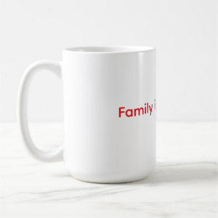 Mug Oreiller de jeté Tout est Famille