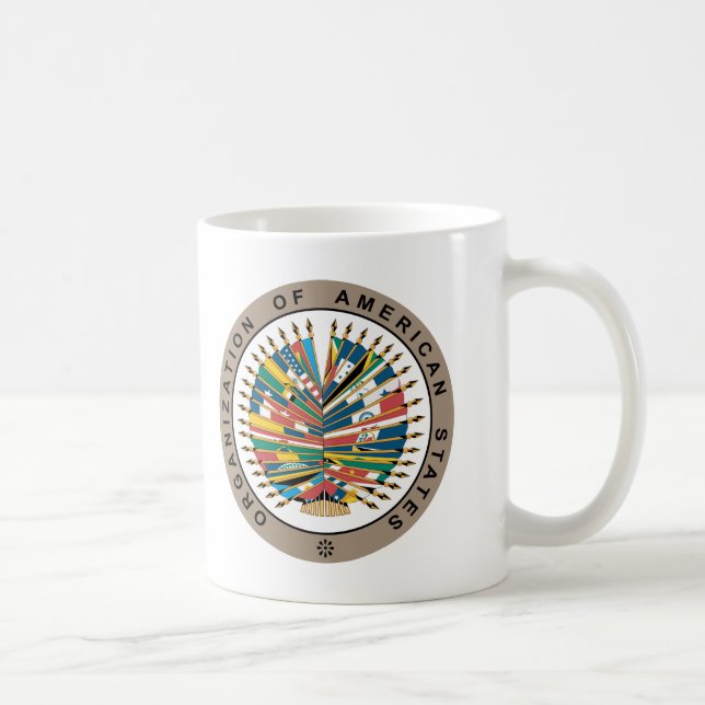 Mug Organisation des États américains, anglaise (Droite)