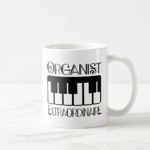 Mug Organiste de clavier Extraordinaire