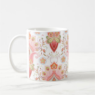 Mug Oriental Flair : Damask Peacock Paisley