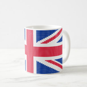 Mug Original cross-stitch design Union Jack