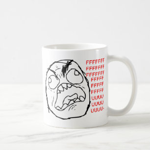 Mug Original de visage de rage