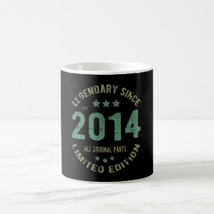 Mug Original depuis 2014 Cadeau d'anniversaire légenda