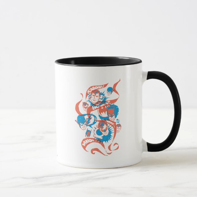 Mug Originaux DC - éclatement du logo (Droite)