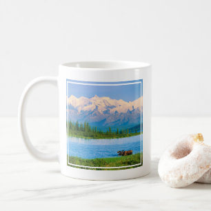 Mug Orignal mâle dans le Wonder Lake