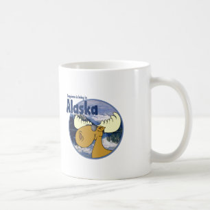 Mug Orignaux de bonheur - Alaska