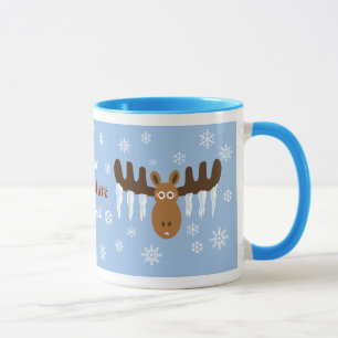 Mug Orignaux de chocolat de Head_Icicle Antlers_Hot