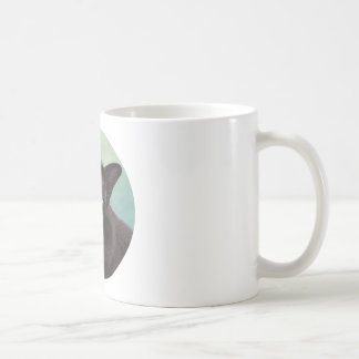 Mug Orignaux noirs de chat de Murmese
