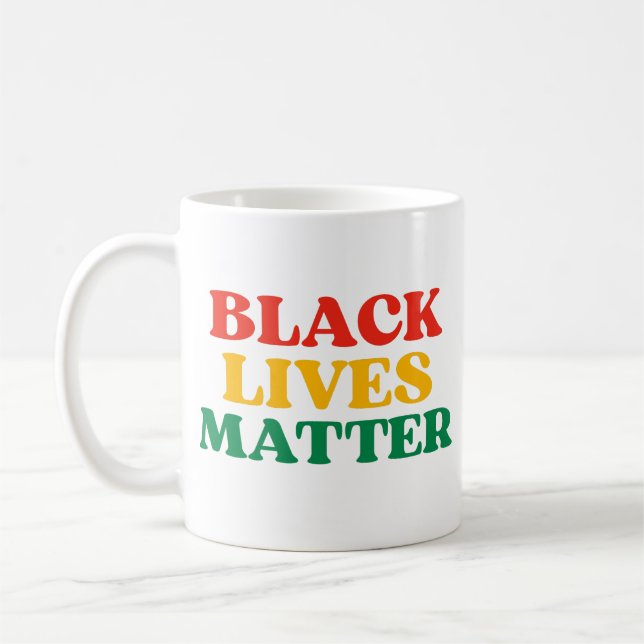 Mug Ornement Black Lives Matter (Gauche)